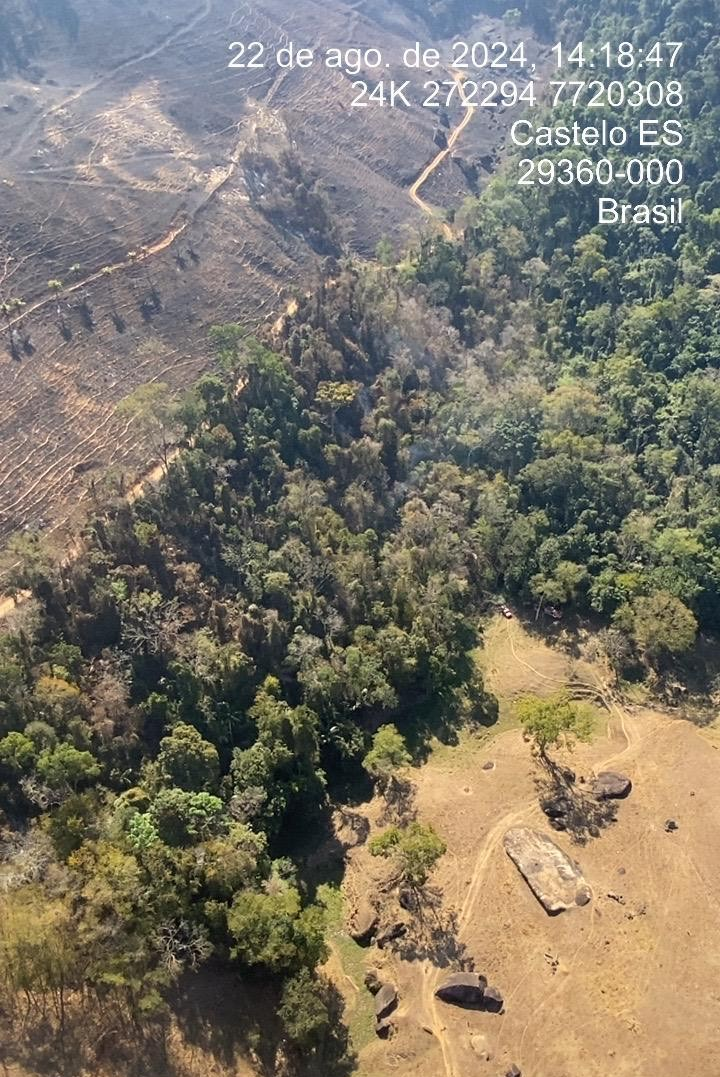 Incêndio no Parque Estadual Mata das Flores é controlado, informa o IEMA